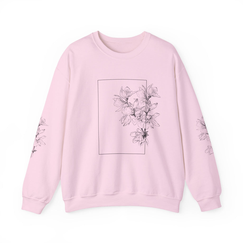 OH Floral Print Unisex Heavy Blend™ Crew Neck Sweatshirt