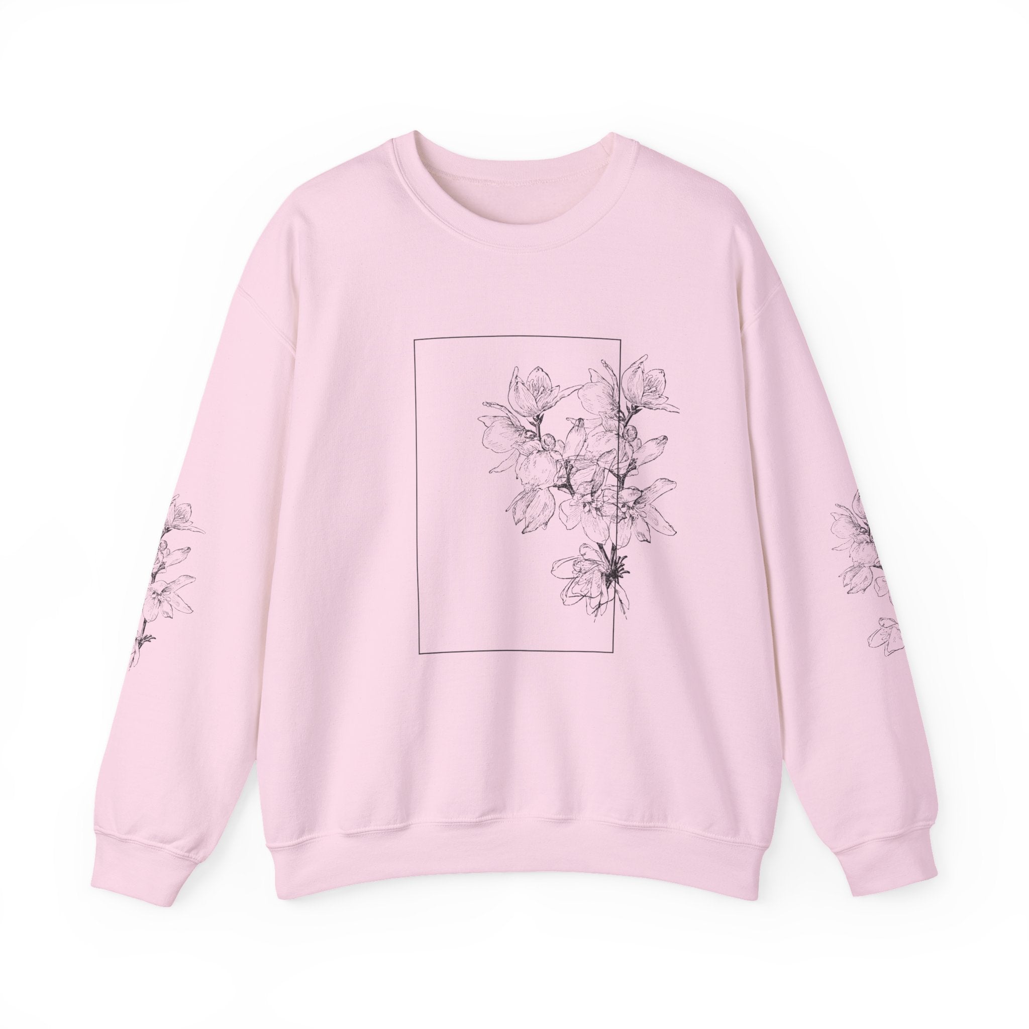 OH Floral Print Unisex Heavy Blend™ Crew Neck Sweatshirt