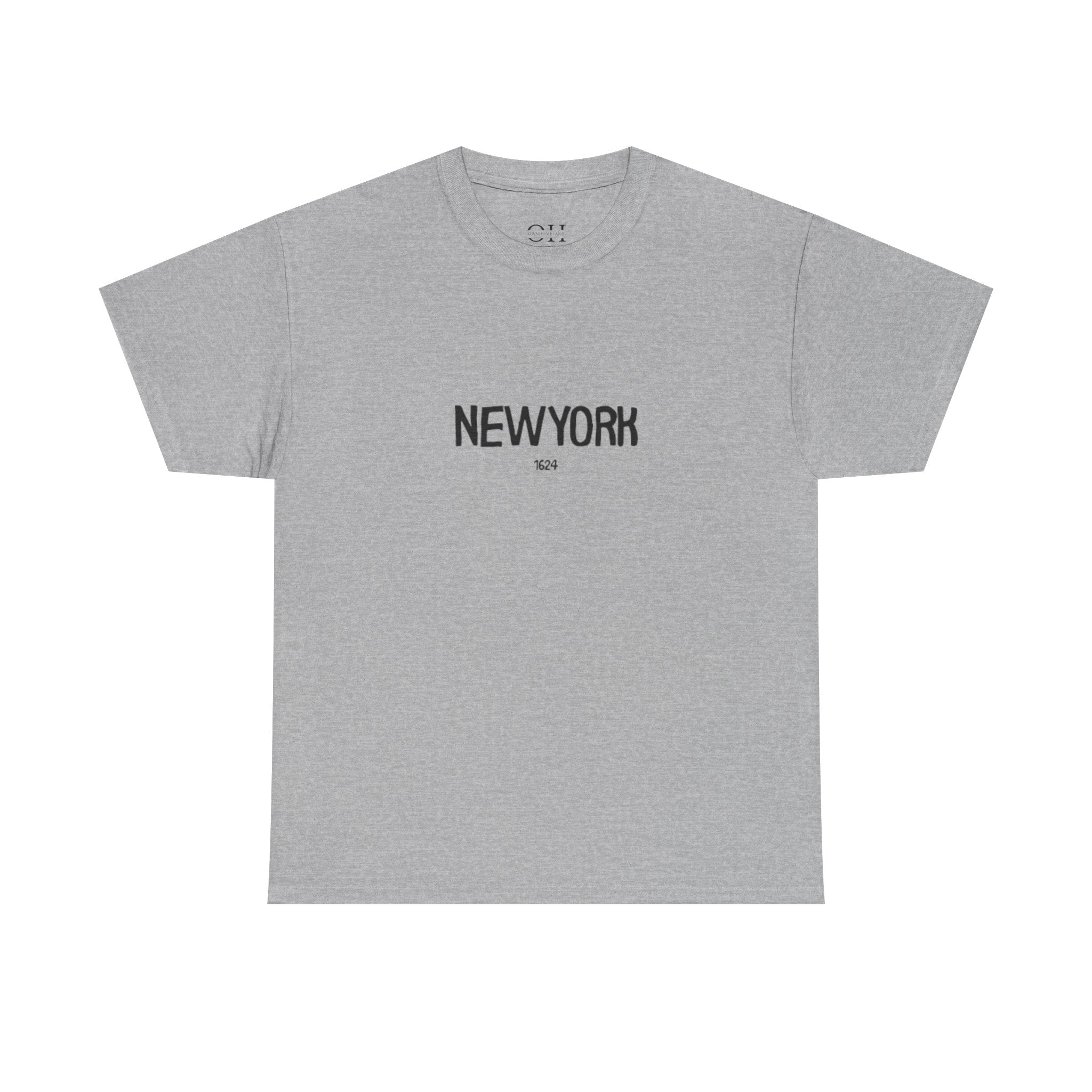 OH New York Printed Unisex Heavy Cotton Tee