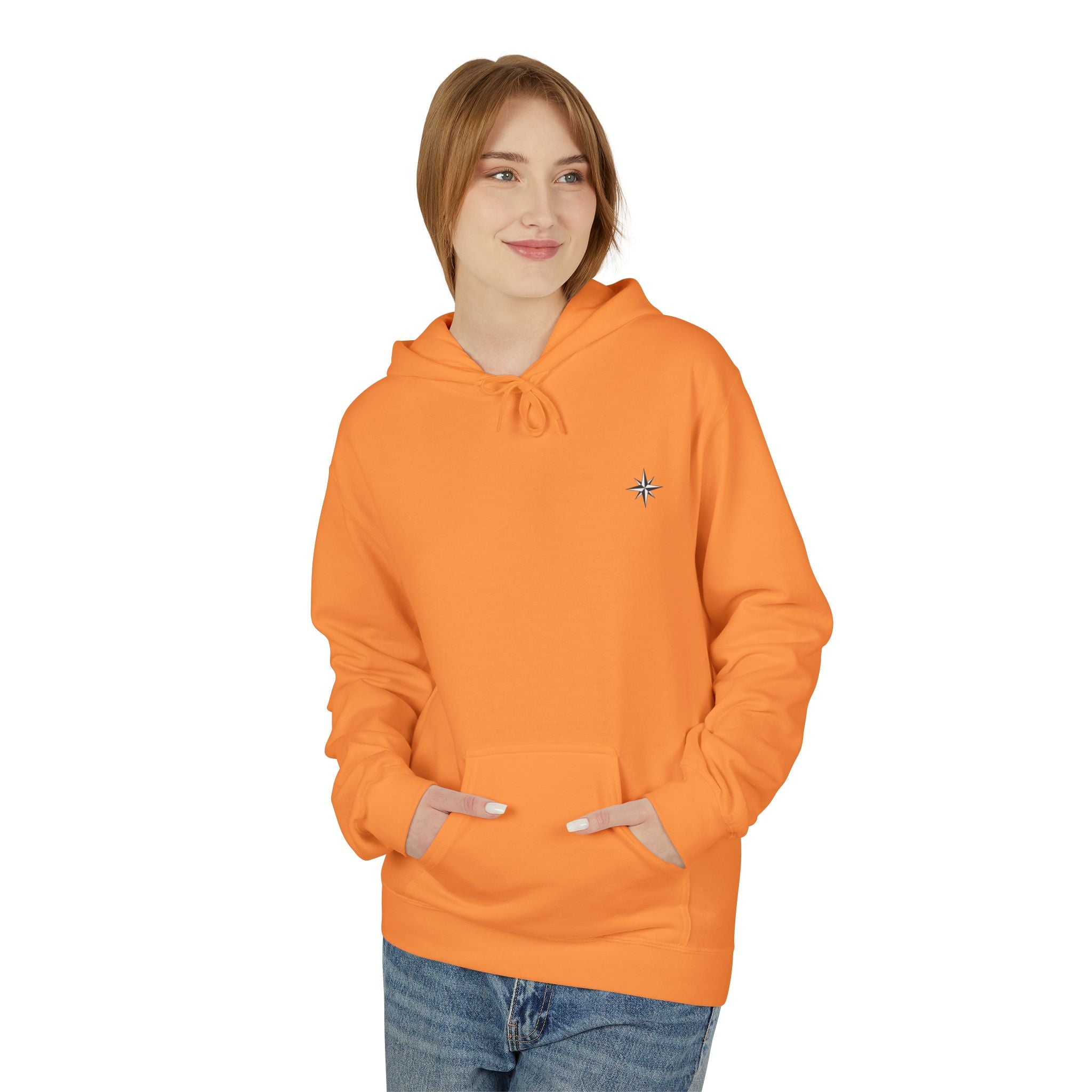OH Compass Unisex Midweight Softstyle Fleece Hoodie