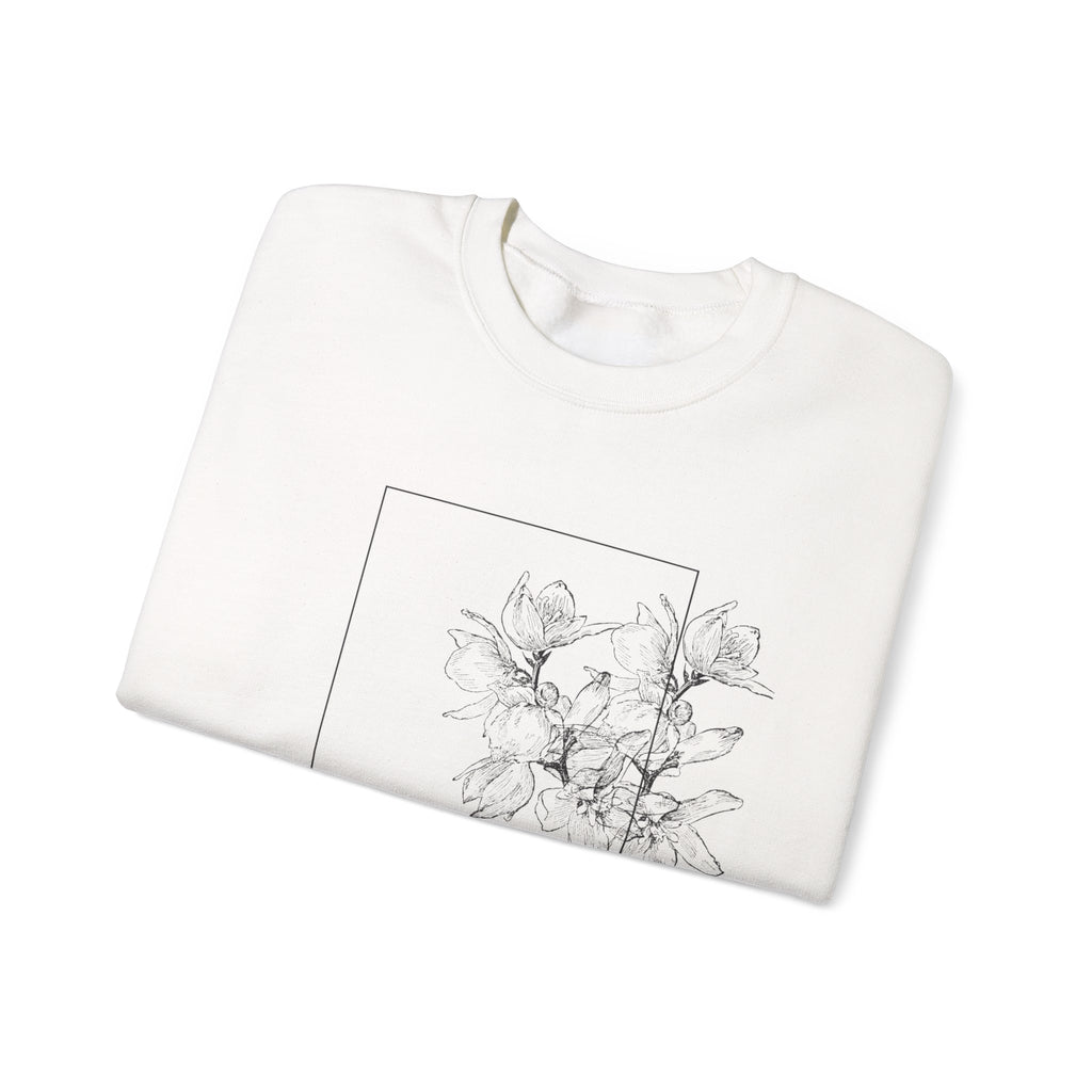 OH Floral Print Unisex Heavy Blend™ Crew Neck Sweatshirt