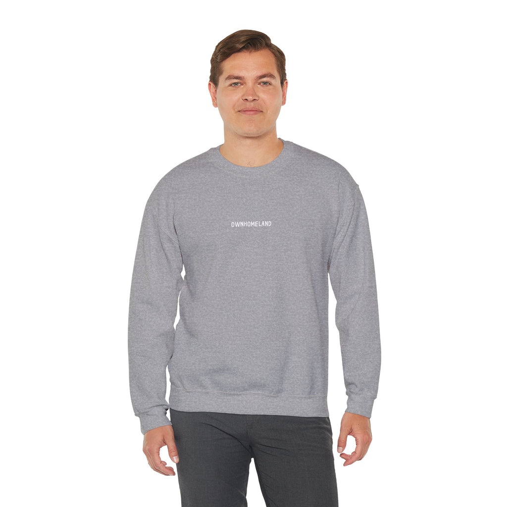 OH Ownhomaland Printed Unisex Heavy Blend™ Crew Neck Sweatshirt