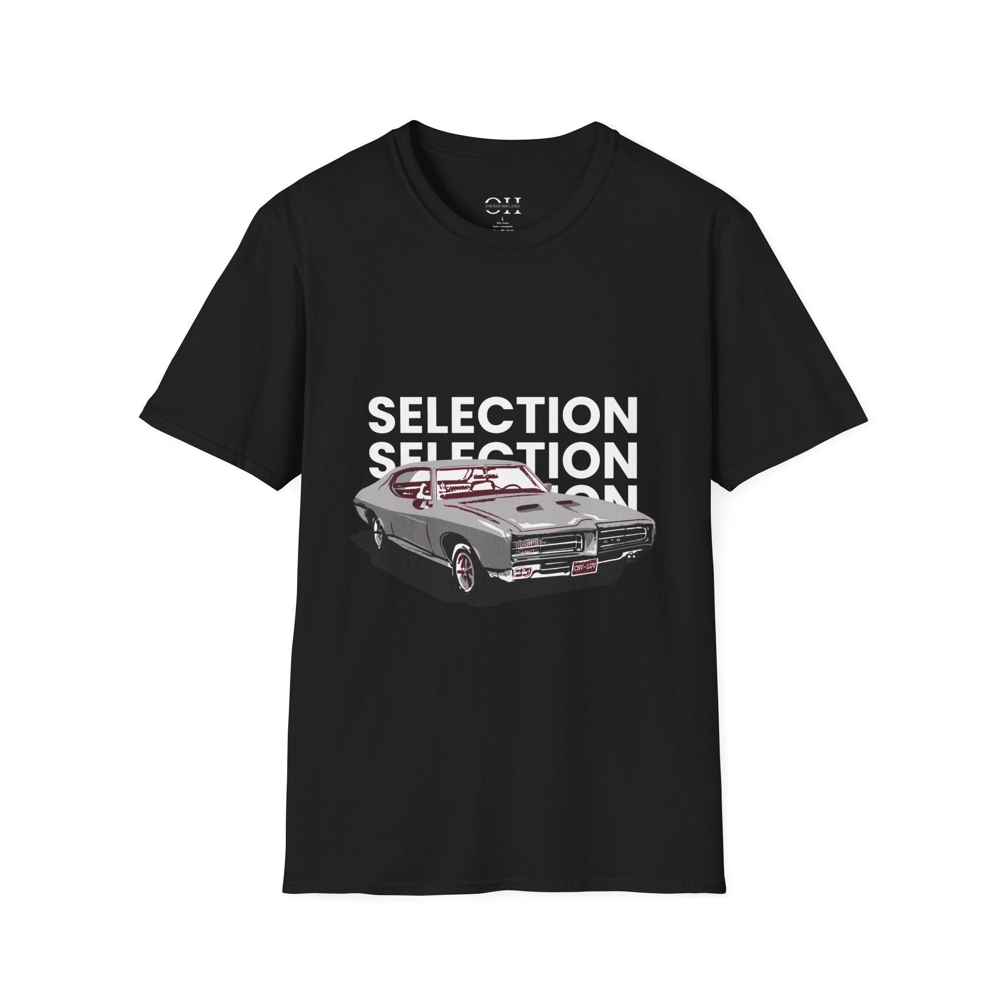 OH Car Printed Unisex Softstyle T-Shirt