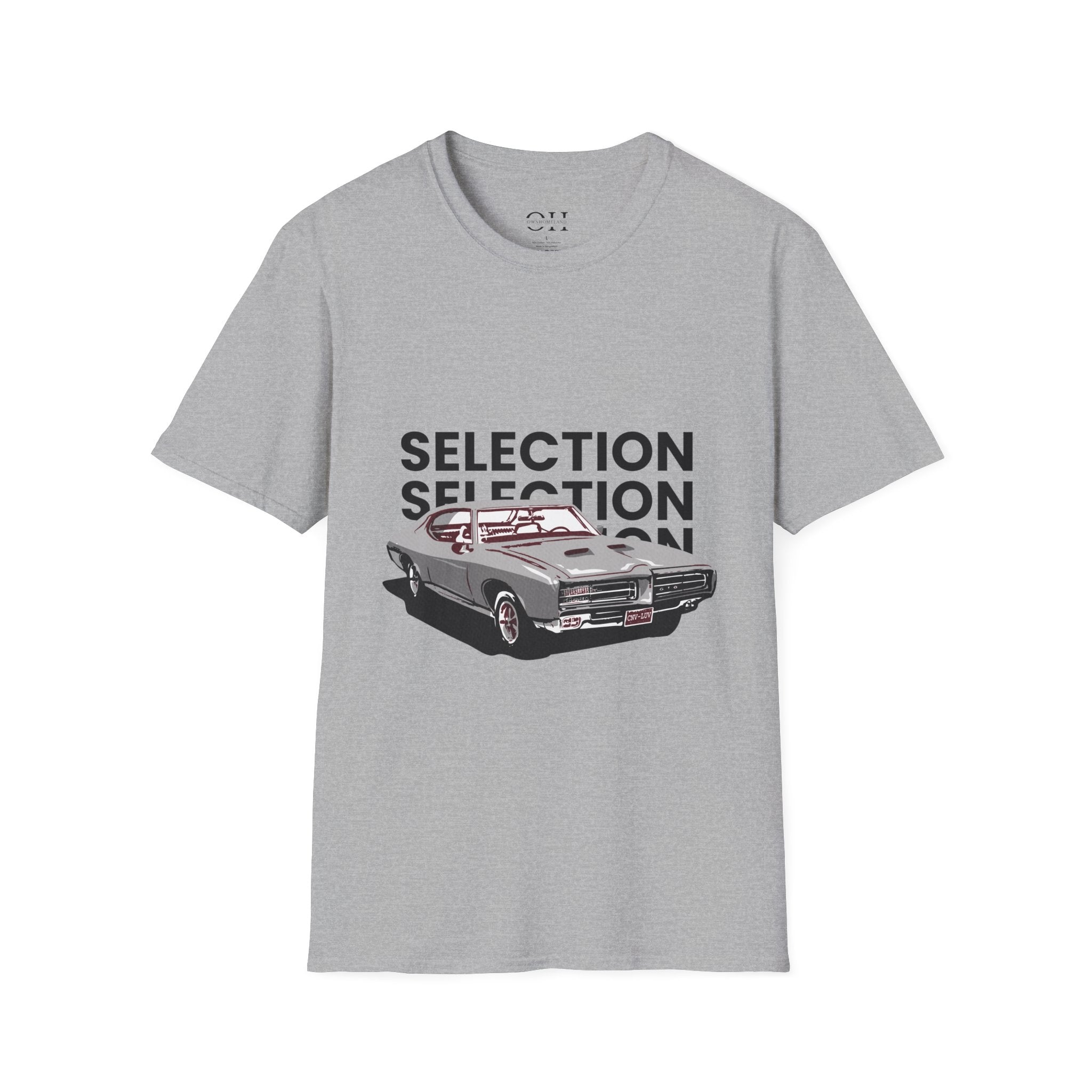 OH Car Printed Unisex Softstyle T-Shirt