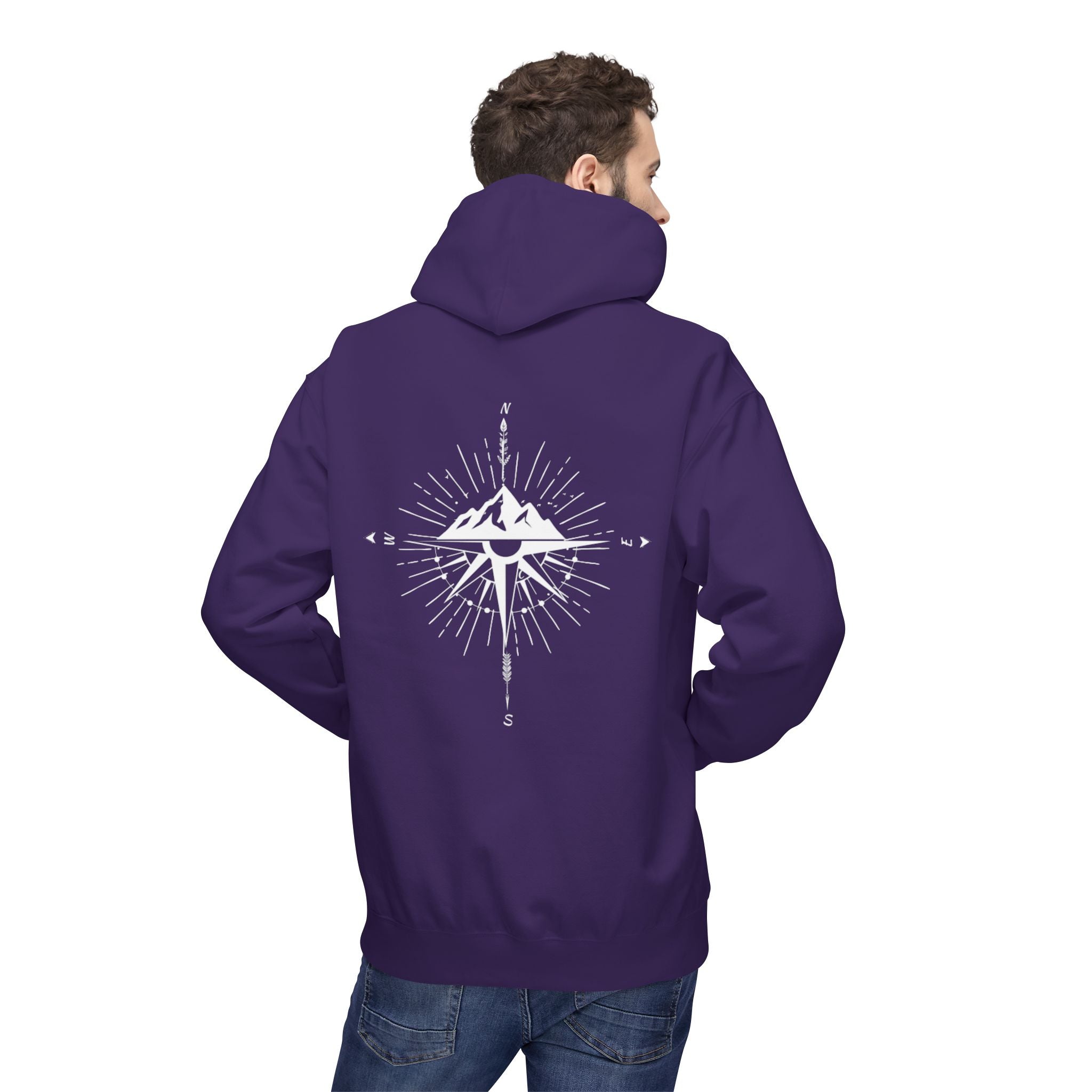 OH Compass Unisex Midweight Softstyle Fleece Hoodie
