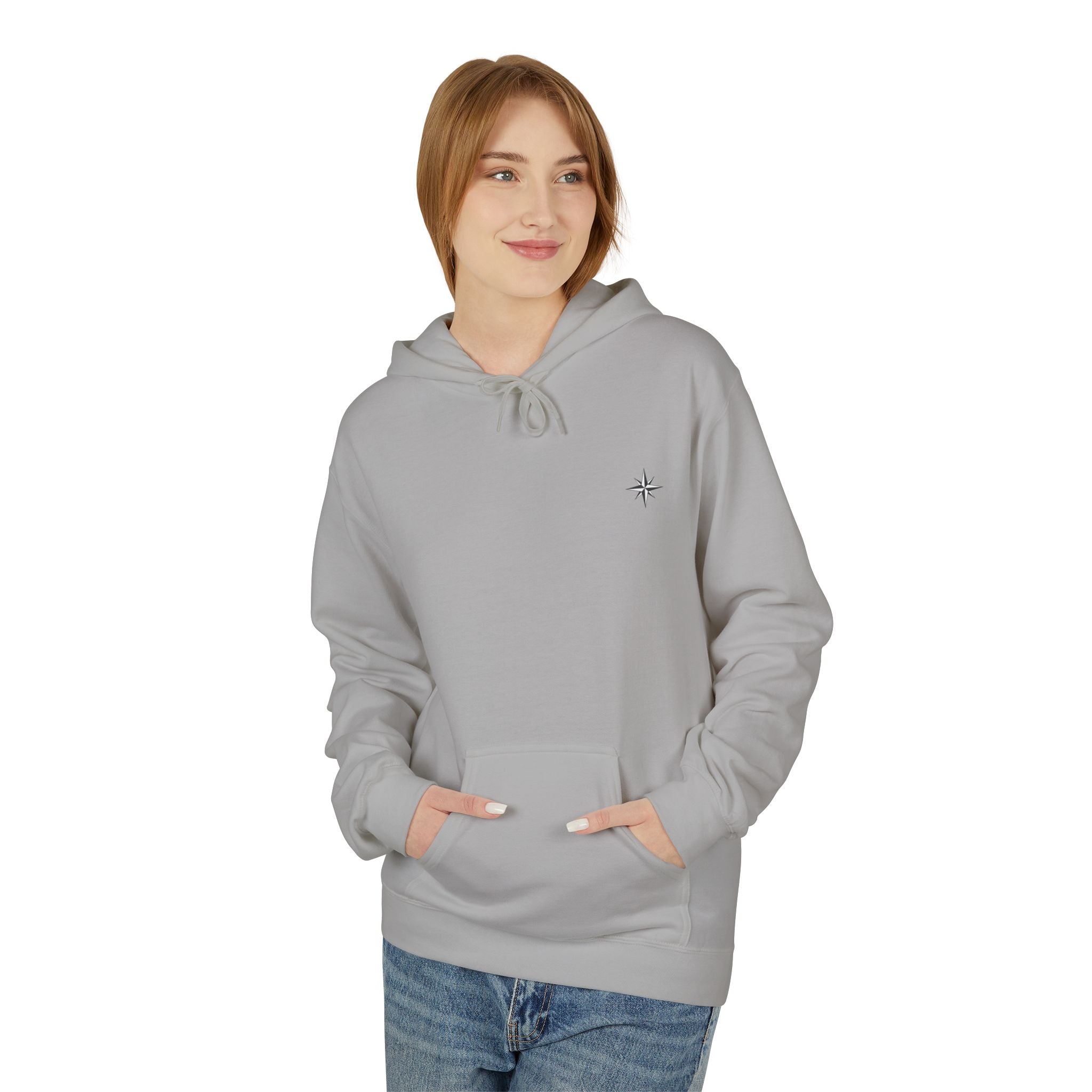 OH Compass Unisex Midweight Softstyle Fleece Hoodie