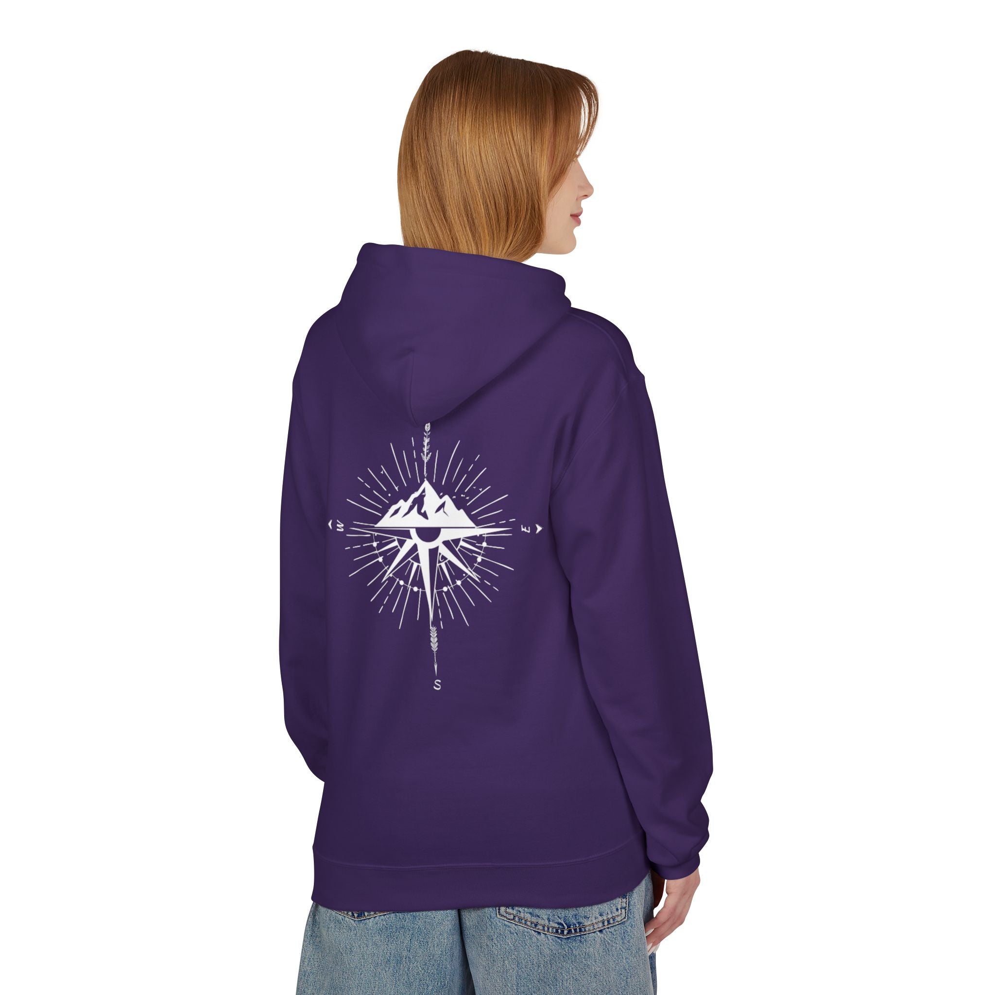 OH Compass Unisex Midweight Softstyle Fleece Hoodie