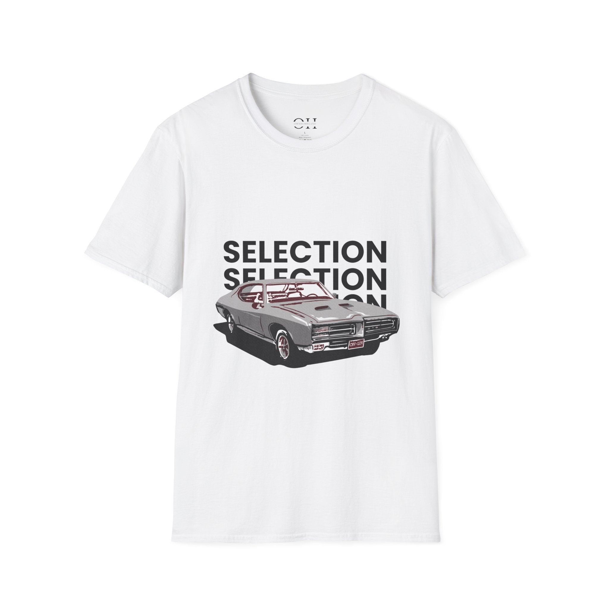 OH Car Printed Unisex Softstyle T-Shirt
