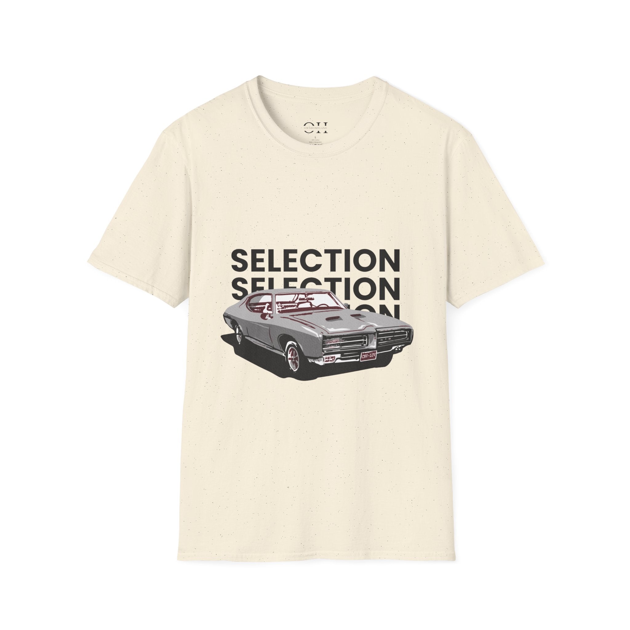 OH Car Printed Unisex Softstyle T-Shirt