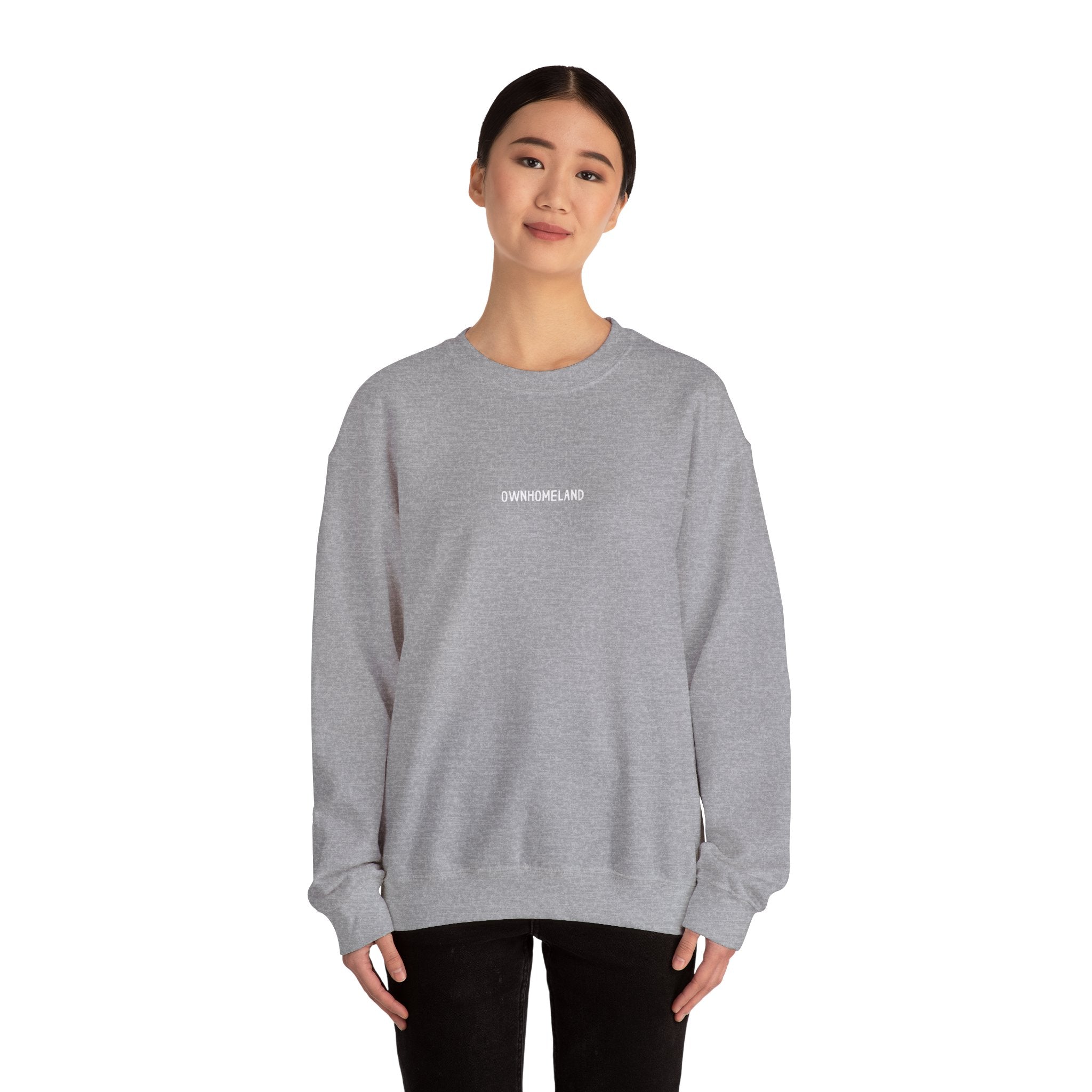 OH Ownhomaland Printed Unisex Heavy Blend™ Crew Neck Sweatshirt
