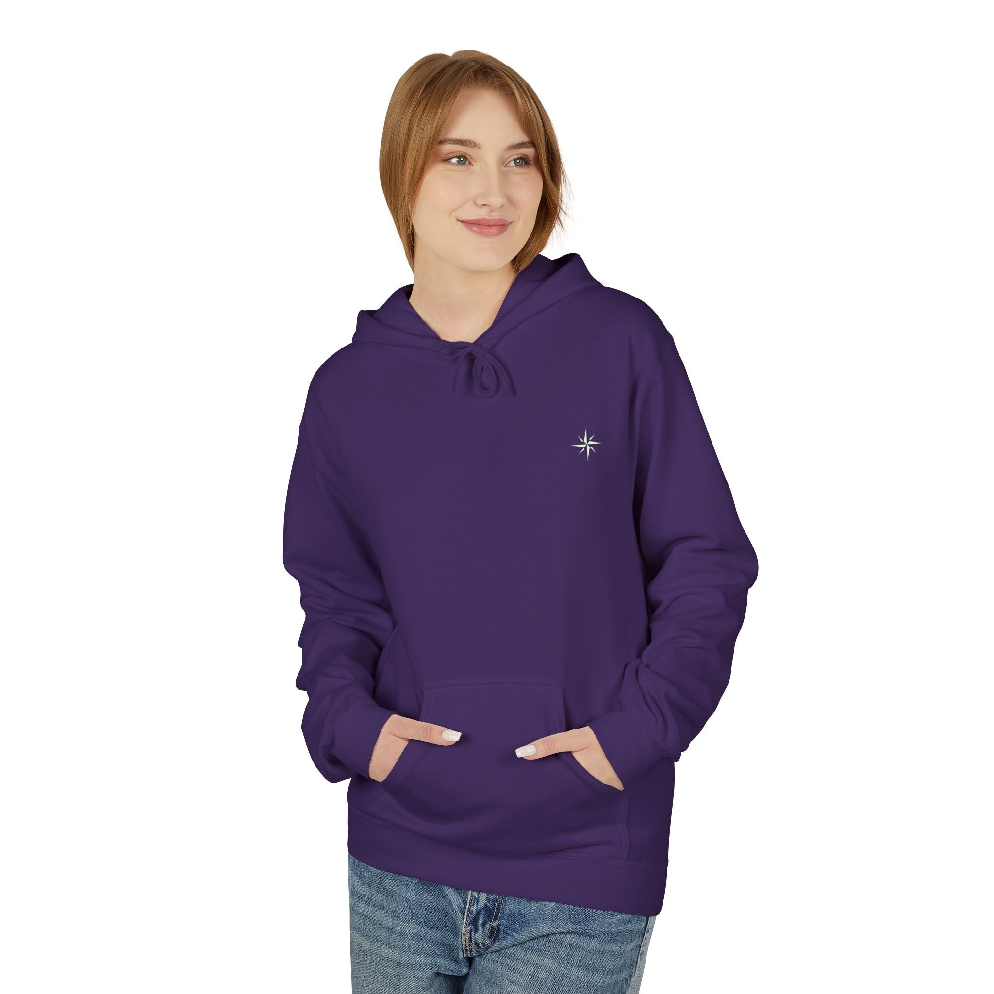OH Compass Unisex Midweight Softstyle Fleece Hoodie