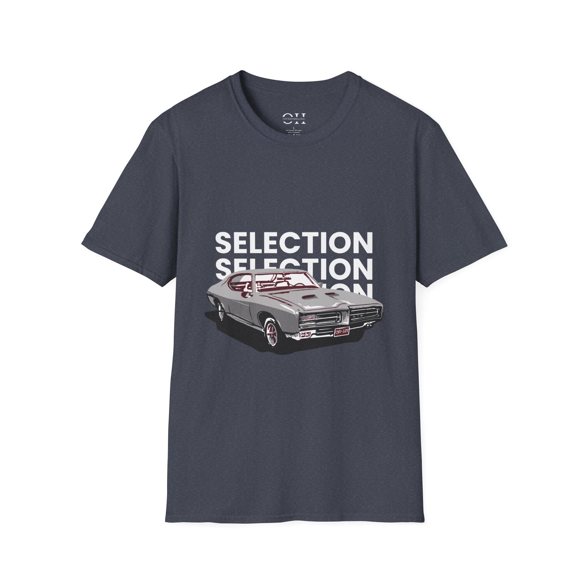 OH Car Printed Unisex Softstyle T-Shirt