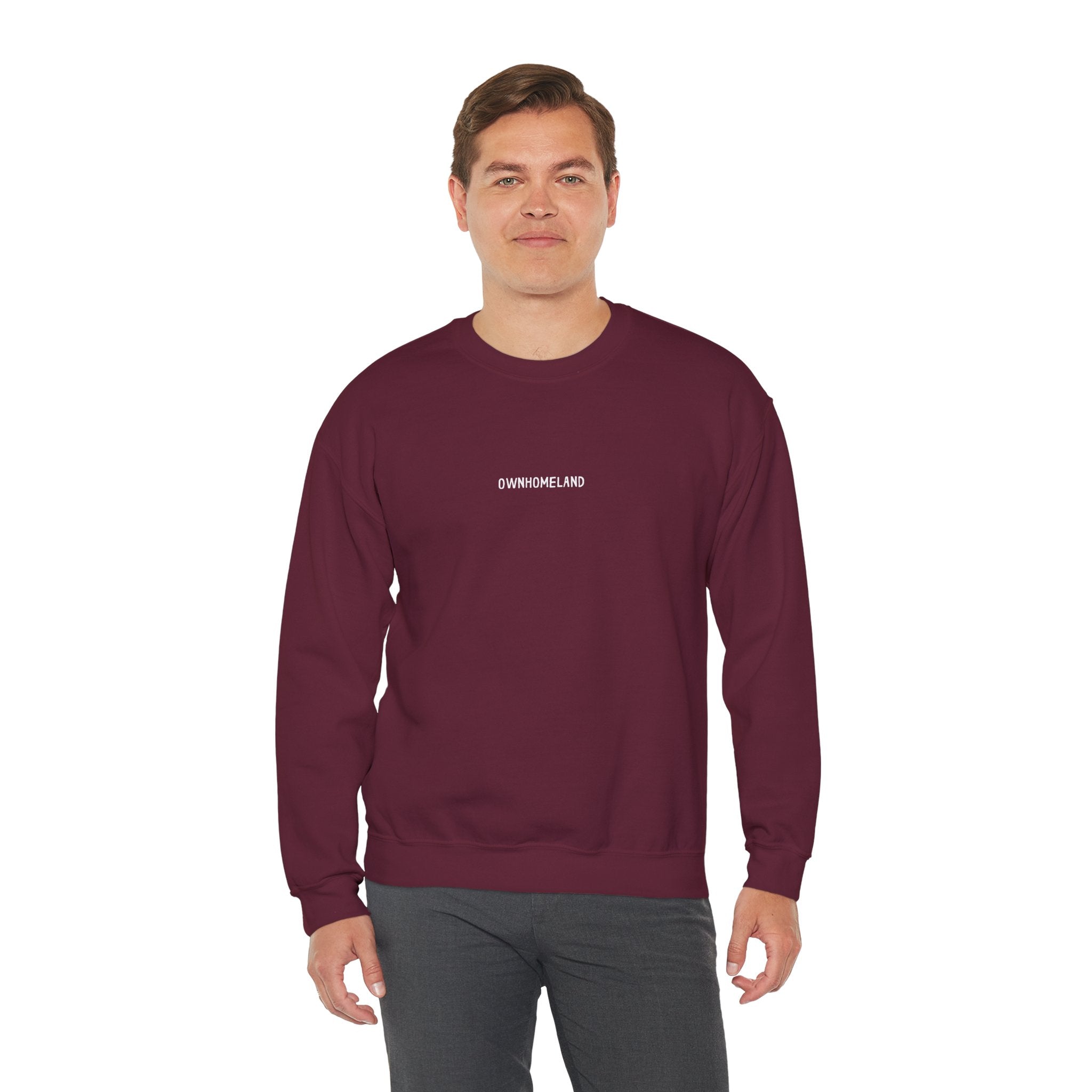 OH Ownhomaland Printed Unisex Heavy Blend™ Crew Neck Sweatshirt