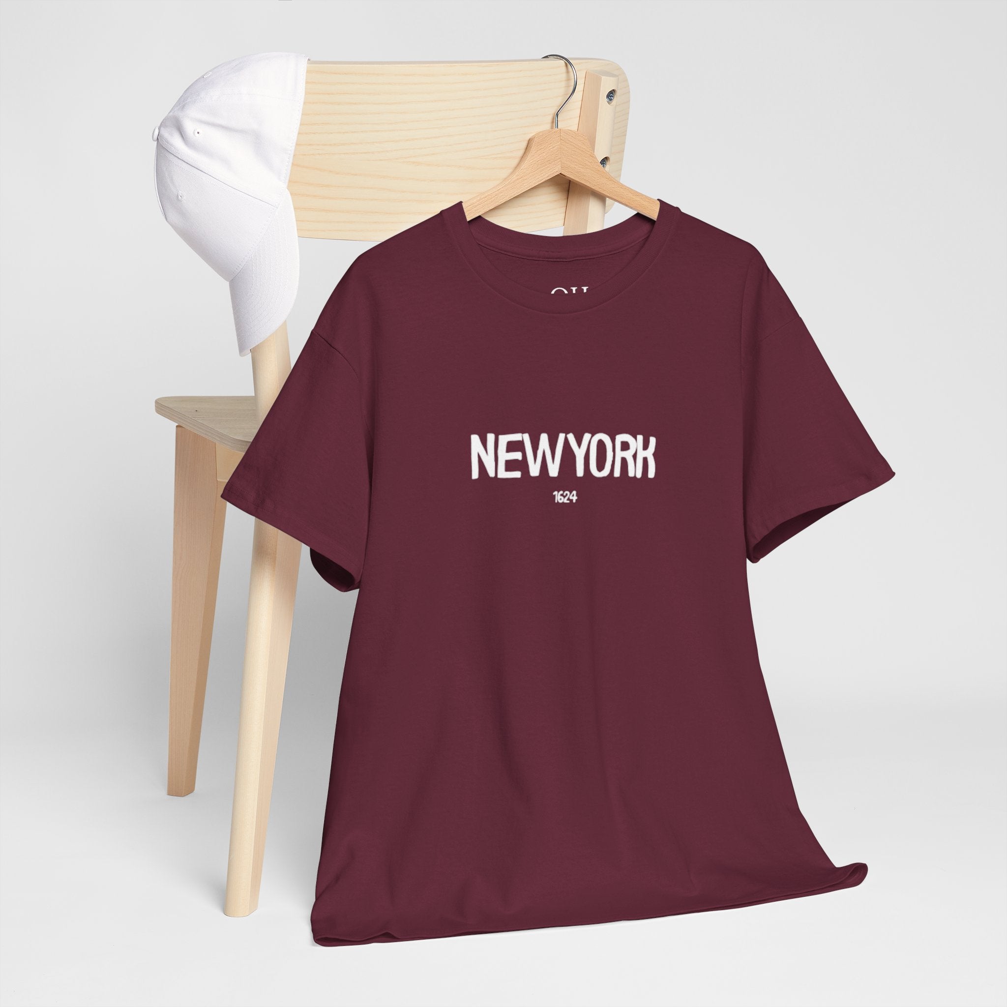 OH New York Printed Unisex Heavy Cotton Tee