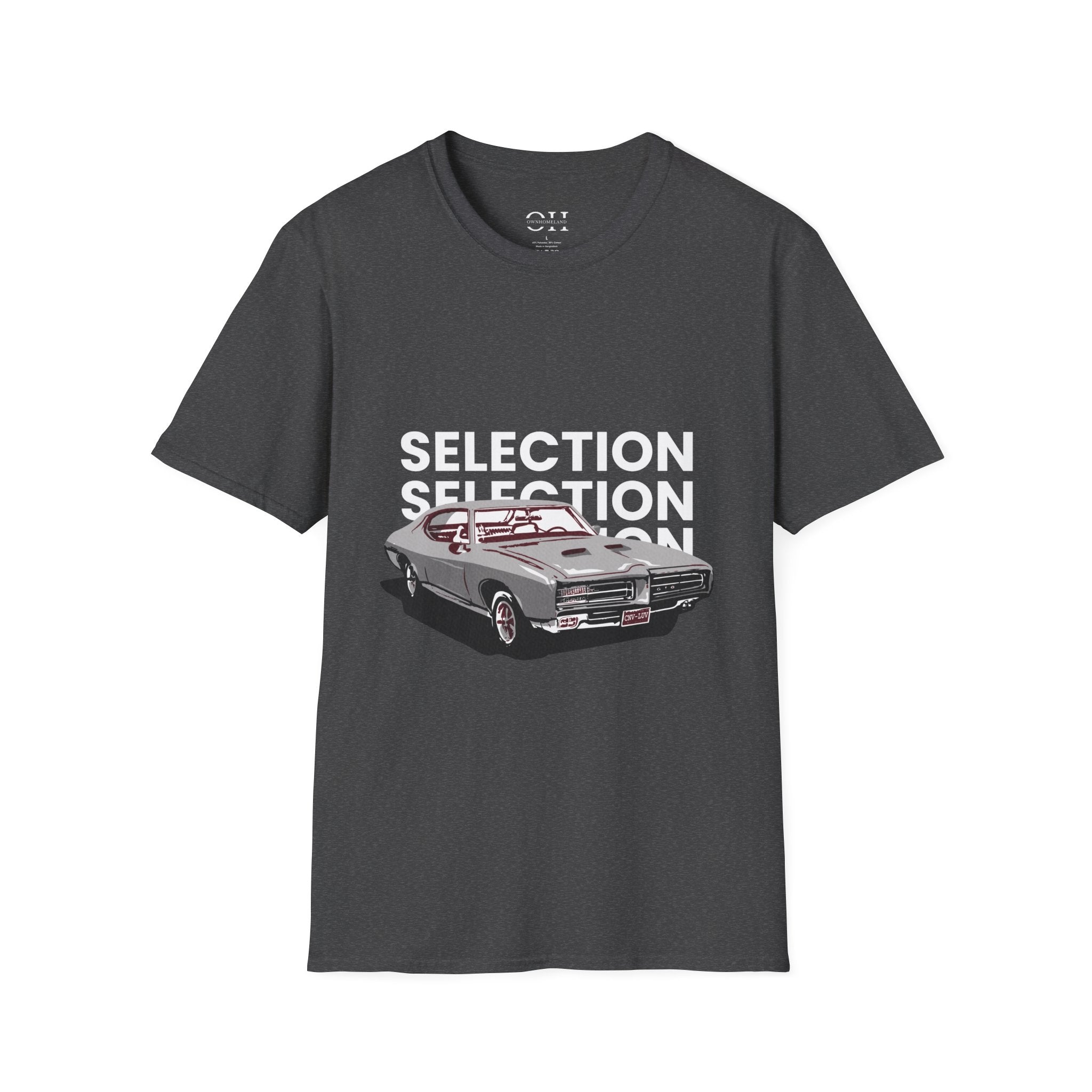 OH Car Printed Unisex Softstyle T-Shirt