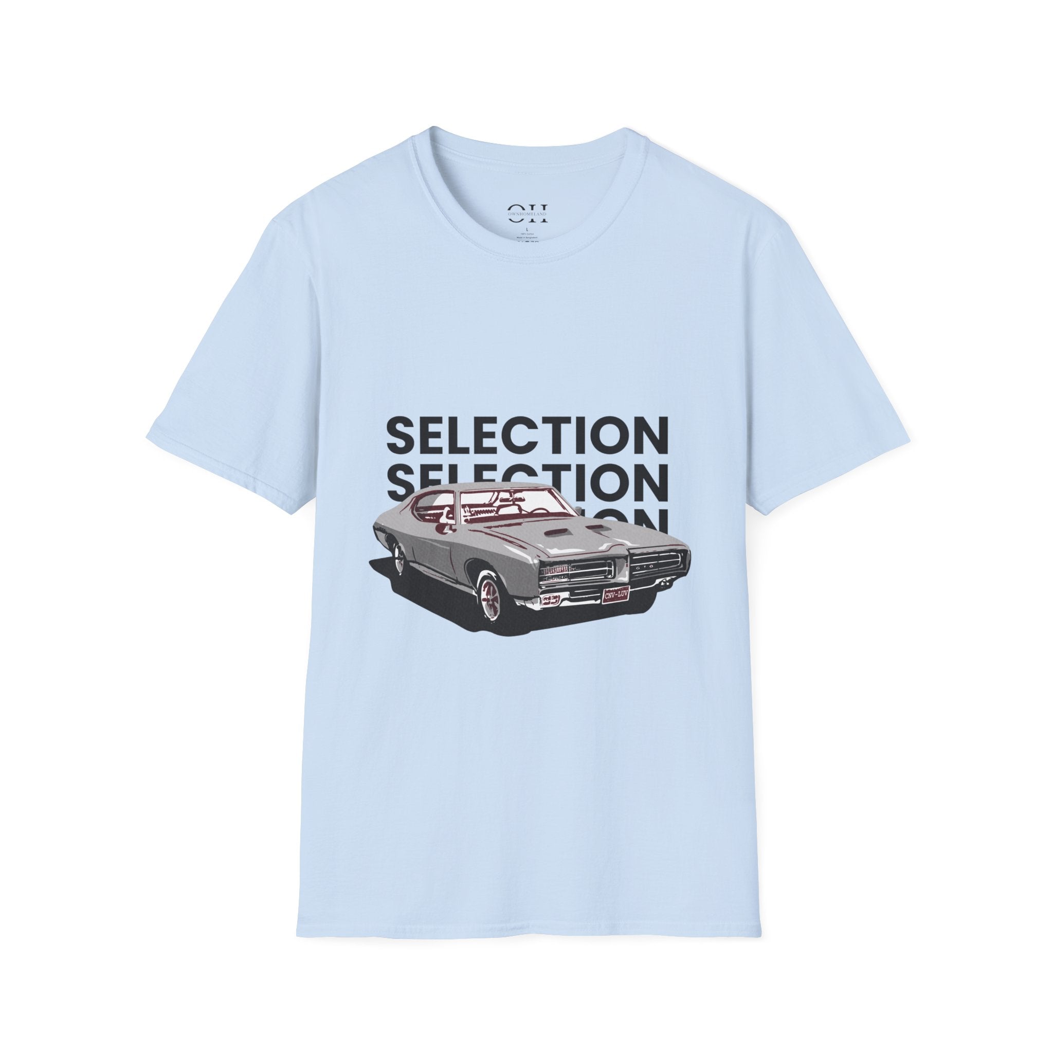 OH Car Printed Unisex Softstyle T-Shirt