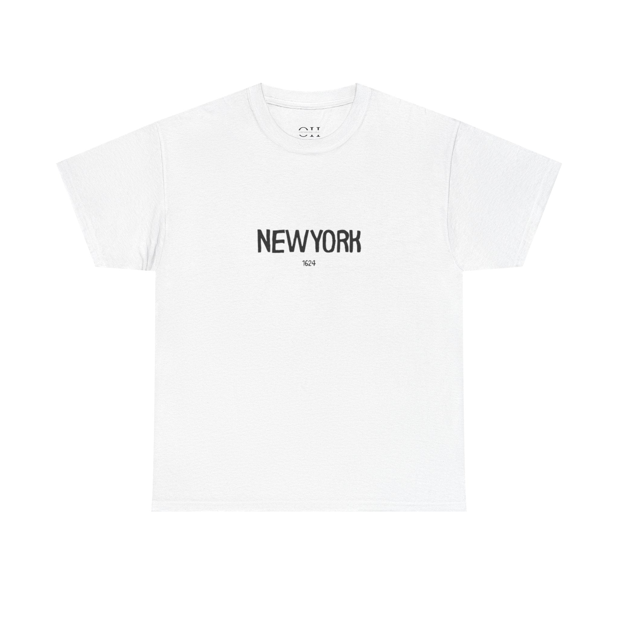 OH New York Printed Unisex Heavy Cotton Tee