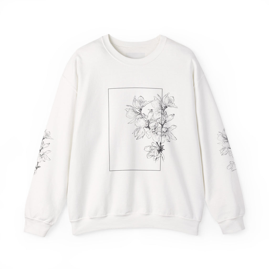 OH Floral Print Unisex Heavy Blend™ Crew Neck Sweatshirt