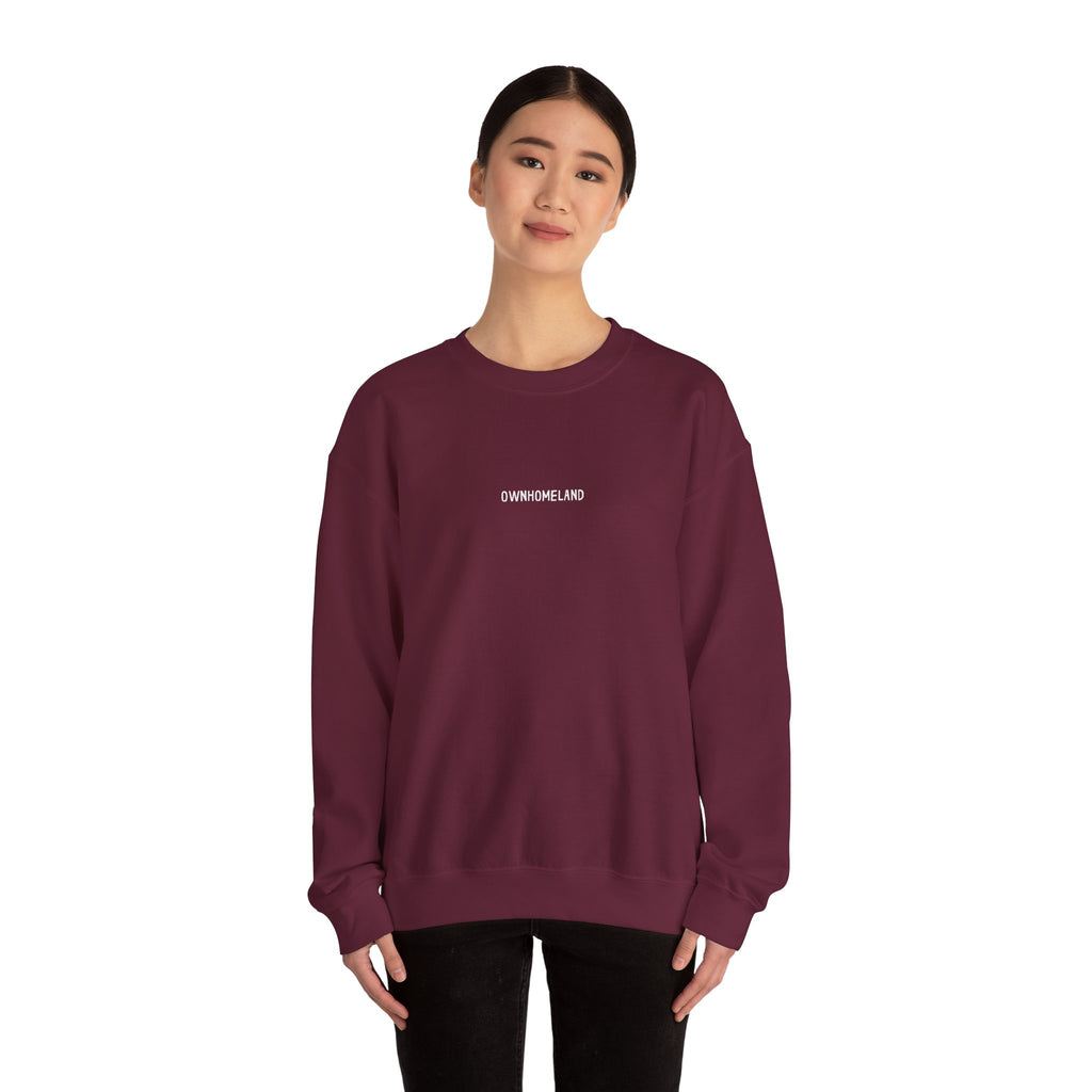 OH Ownhomaland Printed Unisex Heavy Blend™ Crew Neck Sweatshirt