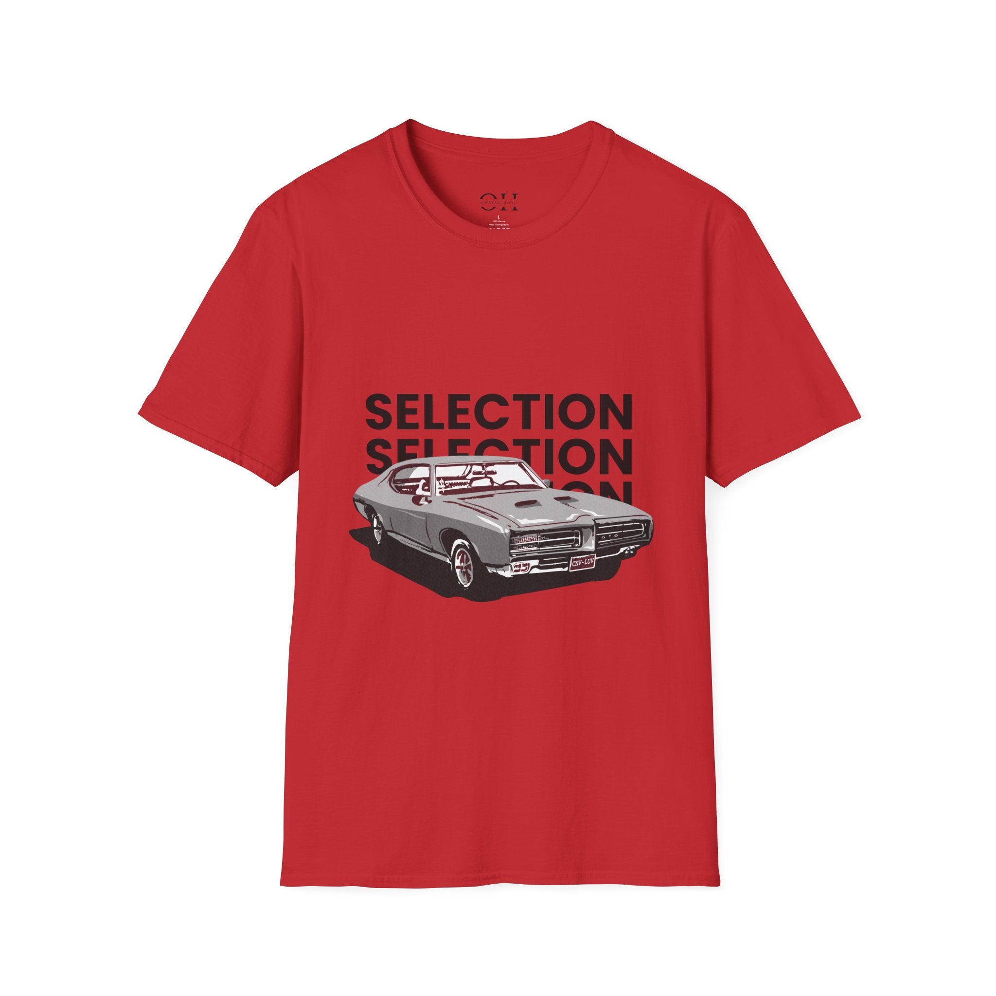 OH Car Printed Unisex Softstyle T-Shirt